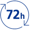 72 horas de protección