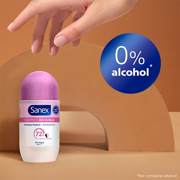 Sanex Roll-On Dermo+ Invisible Sanex Roll-On Dermo+ Invisible