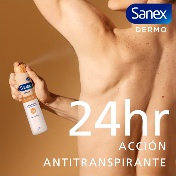 Desodorante sin perfume en spray Dermo Sensitive
