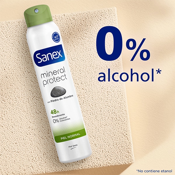 Sanex Spray Mineral Protect Piel Normal Sanex Spray Mineral Protect Piel Normal