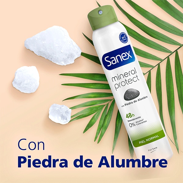 Sanex Spray Mineral Protect Piel Normal Sanex Spray Mineral Protect Piel Normal