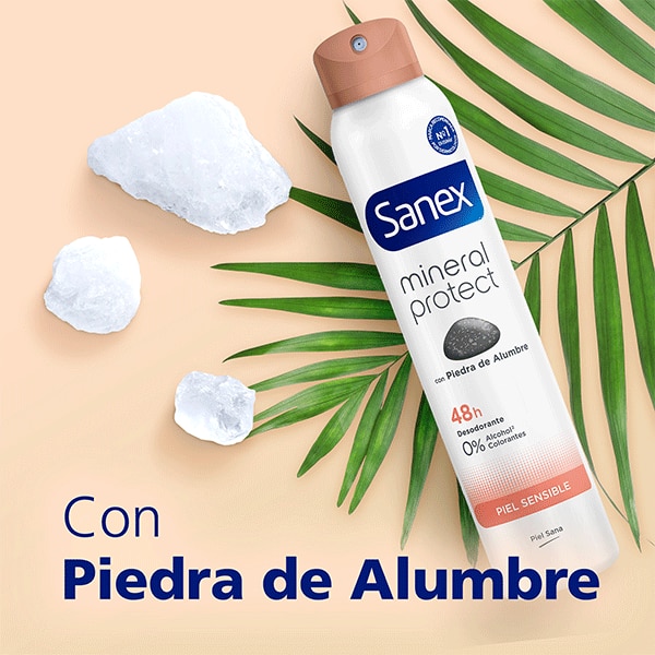 Sanex Spray Mineral Protect Piel Sensible