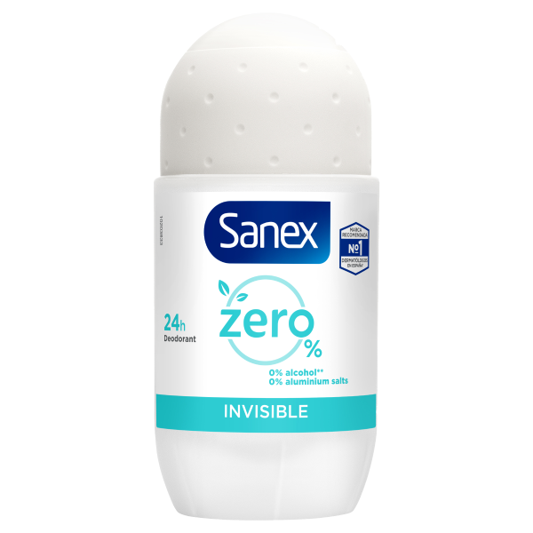 Desodorante de bola Zero% Invisible Roll on