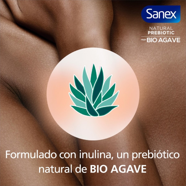 Gel de ducha ecológico Natural Prebiotic con agave
