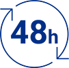 48 horas de protección
