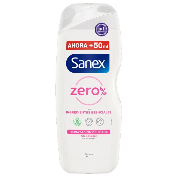 Gel de ducha Sanex Zero% Piel sensible