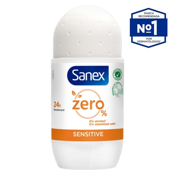SANEX Zero% Sensitive en Roll-on