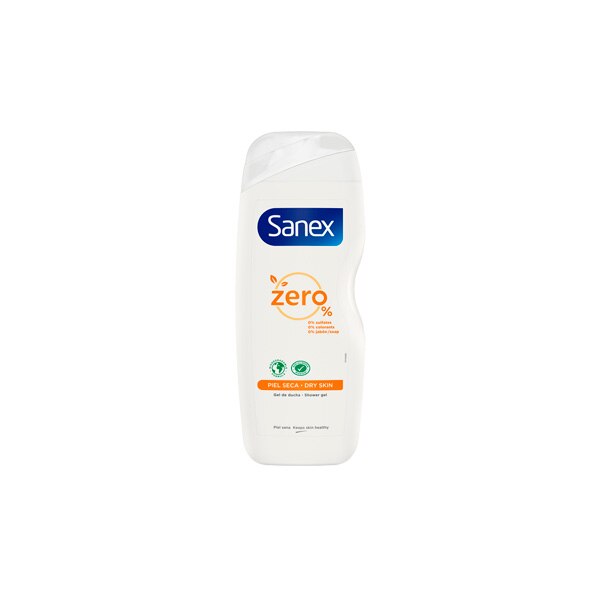 Gel de ducha SANEX ZERO% Piel seca (Piel seca y sensible)