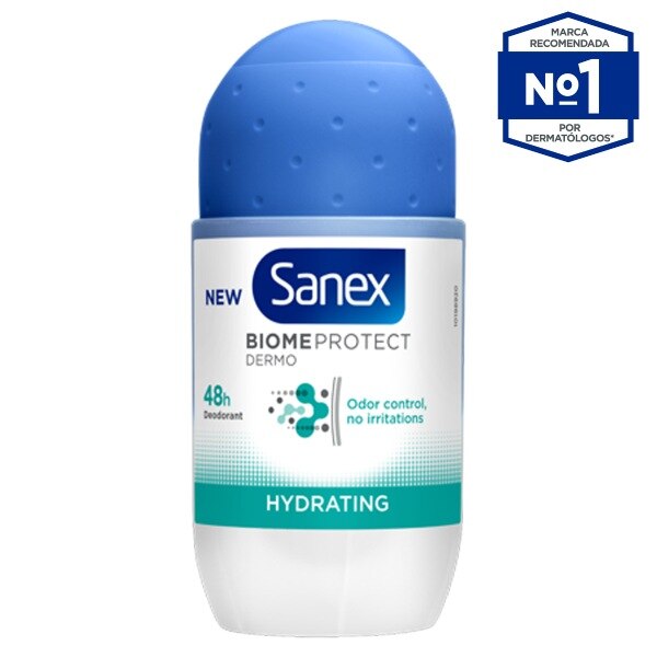 Desodorante Sanex BiomeProtect Dermo Hidratante roll-on
