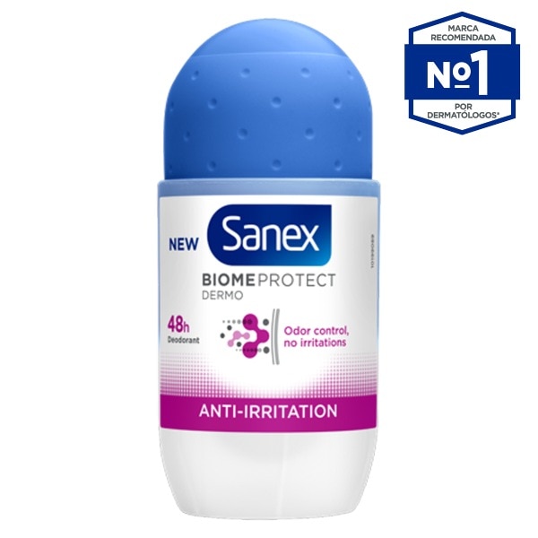 Desodorante Sanex BiomeProtect Dermo Anti-Irritación roll-on