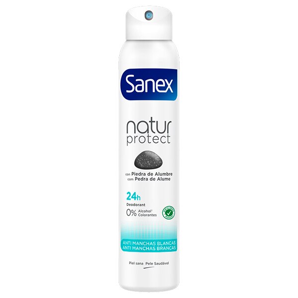 Sanex Natur Protect Anti Manchas con piedra de alumbre (Aerosol)