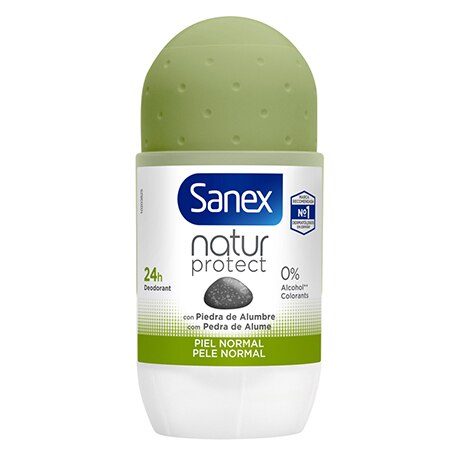 Sanex Natur Protect Piel Normal con piedra de alumbre (Roll on)