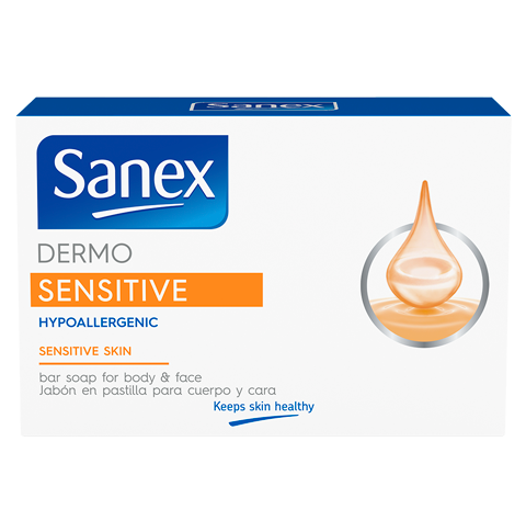 Pastilla de jabón SANEX Dermo Sensitive