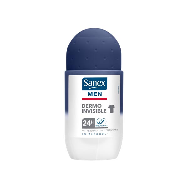 Sanex Men Dermo Invisible Antitranspirante en roll-on