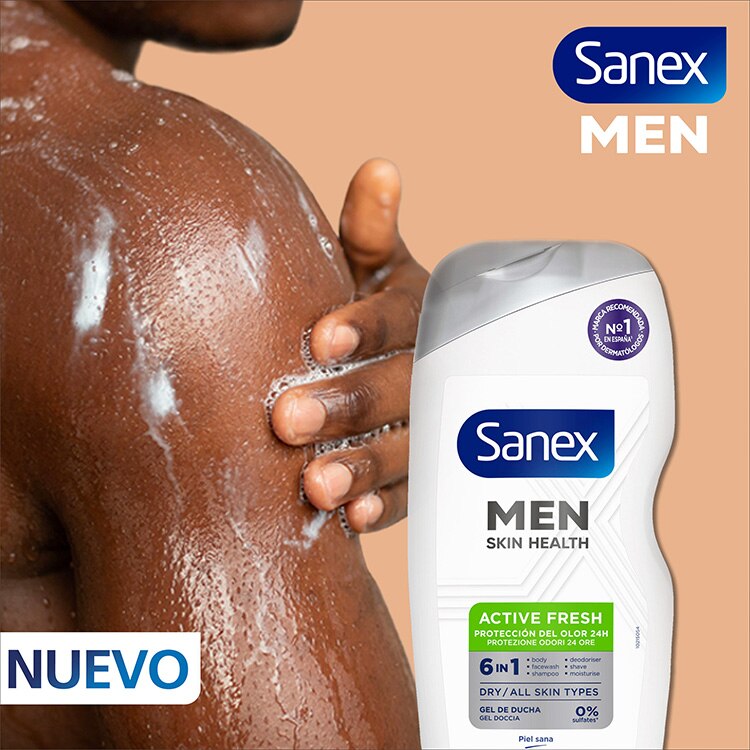 Gel de Ducha Sanex Active Fresh