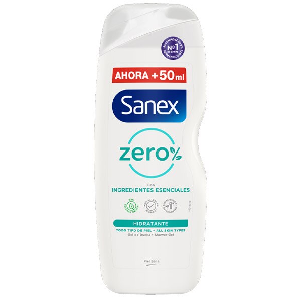 Gel de ducha SANEX ZERO% Piel normal